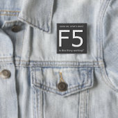 F5 VIERKANTE BUTTON 5,1 CM (In situ)