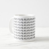 F5F5F5F5 KOFFIEMOK (Voorkant links)