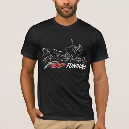 F650 Funduro 1994-1996 T-shirt (Voorkant)