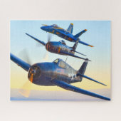 F6F, F8F en F-18C HORNET (16x20 INCH) Legpuzzel (Horizontaal)