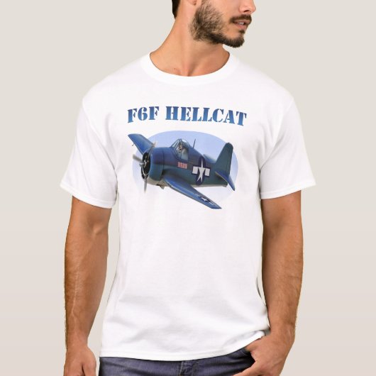 F6F Grumman Hellcat T-shirt (Voorkant)