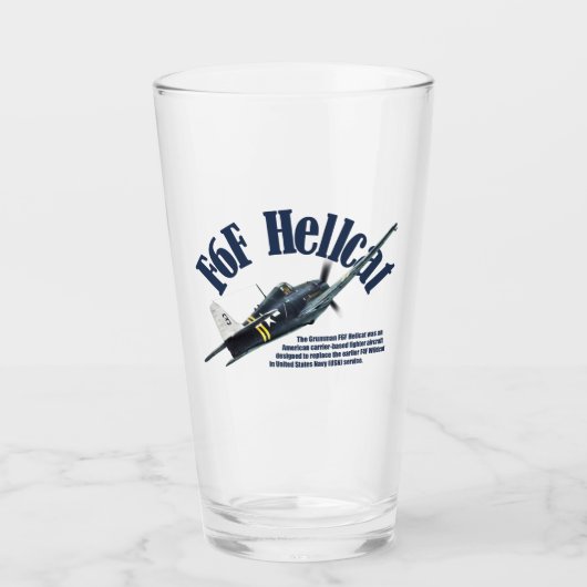 "F6F Hellcat" Glas (Voorkant)