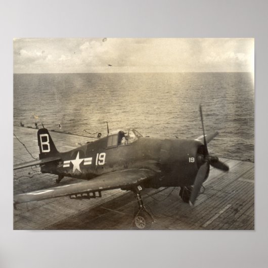 F6F Hellcat Poster (Voorkant)
