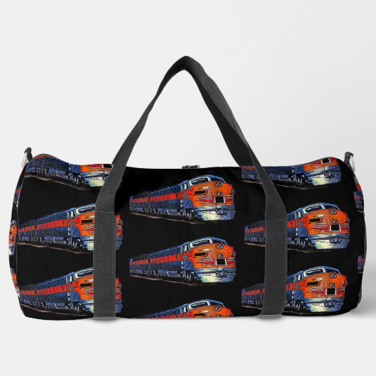 F7 Oranje diesellocomotief Plunjezak (Voorkant)