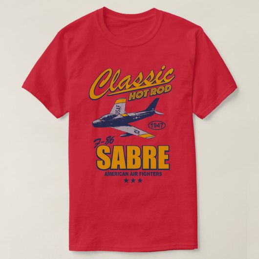 F86 Saber T-shirt (Design voorkant)