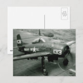 F8F Bearcat Briefkaart (Voorkant / Achterkant)