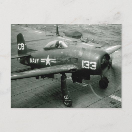 F8F Bearcat Briefkaart (Voorkant)