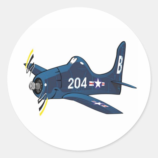 f8f bearcat ronde sticker (Voorkant)