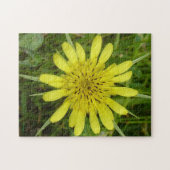 F9 Gele Wilde Bloem Bokkenbaard Legpuzzel (Horizontaal)