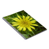 F9 Gele wilde-bloemgeiten Notitieboek (Rechterzijde)