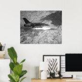 F-100 Super Sabel Poster (Thuiskantoor)