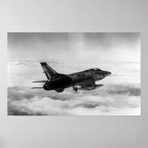 F-100 Super Sabel Poster
