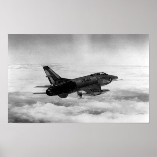 F-100 Super Sabel Poster (Voorkant)