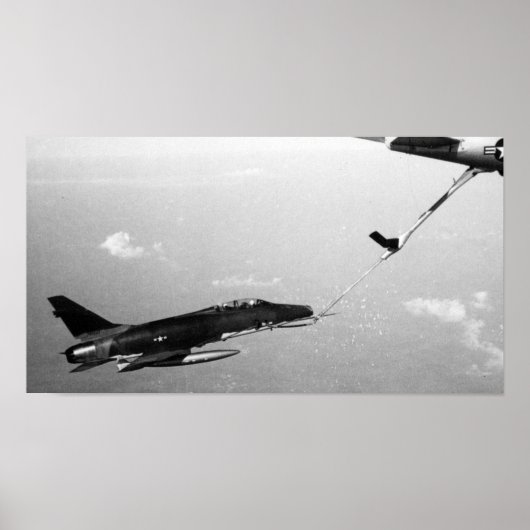F-100 Super Sabel Poster (Voorkant)