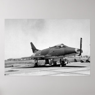 F-100 Super Sabel Poster