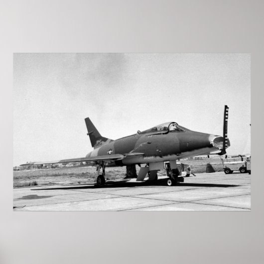 F-100 Super Sabel Poster (Voorkant)