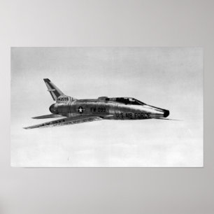 F-100 Super Sabel Poster