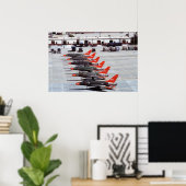 F-100 Super Sabels Poster (Thuiskantoor)