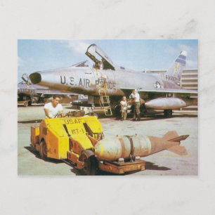 F-100 Super Saber Briefkaart