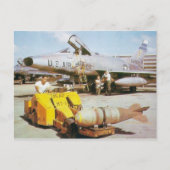 F-100 Super Saber Briefkaart (Voorkant)