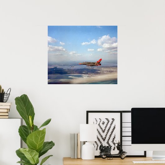 F-100 Super Saber Poster (Thuiskantoor)