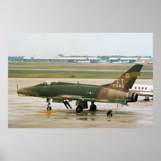 F-100 Super Saber Poster (Voorkant)