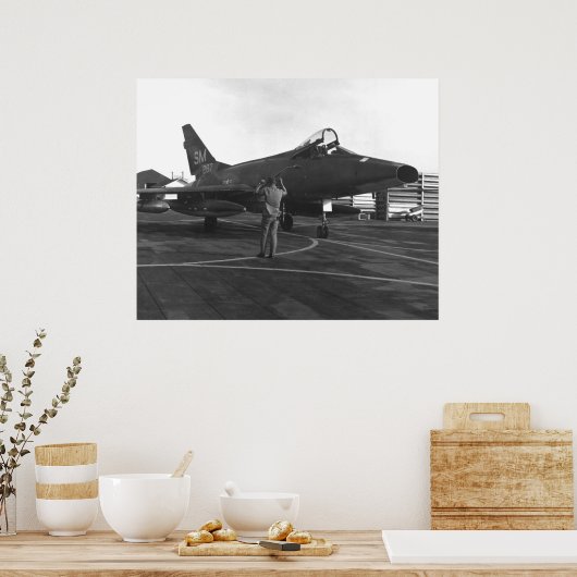 F-100 Super Saber Poster (Keuken)