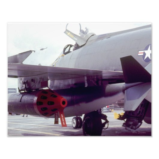F-100 Vietnam 1-C Print Foto Afdruk (Voorkant)