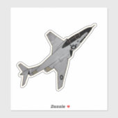 F-101 Voodoo, Fighter Jet Vliegtuig Sticker (Vel)