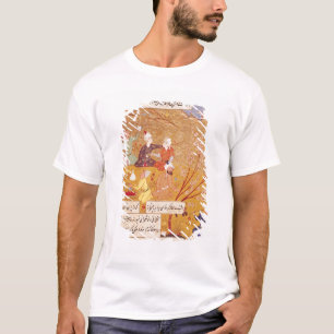 F.103v Open-air feast, uit een gedichtenboek, 1554 T-shirt
