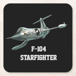 F-104 Starfighter ペーパーコースター Kartonnen Onderzetters
