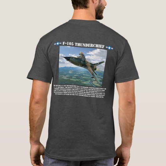 F-105 Thunderchief T-shirt (Achterkant)