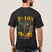 F-105 Wilde Weasel (donker shirt) T-shirt (Achterkant)
