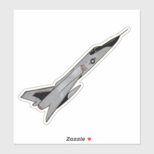 F-106 Delta Dart, Interceptor Vliegtuig Sticker