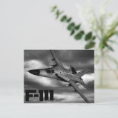 F-111 Aardvark Briefkaart (Staand voorkant)