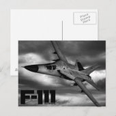 F-111 Aardvark Briefkaart (Voorkant / Achterkant)