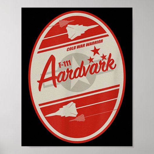 F-111 Aardvark Poster (Voorkant)