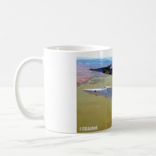 F-111A AARDVARK en EF-111A RAVEN Koffiemok (Links)