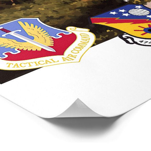 F-111A over Vietnam Aardvark Poster (Hoek)