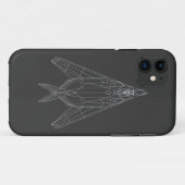 F-117 Iphone draagtas Case-Mate iPhone Case (Achterkant (horizontaal))