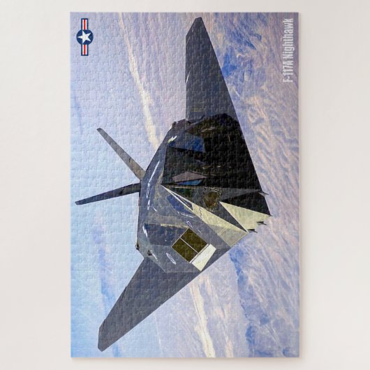 F-117 NIGHTHAWK (20 x 30 INCH) Legpuzzel (Verticaal)