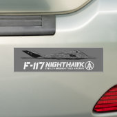 F-117 Nighthawk Bumpersticker (Op auto)
