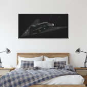 F-117 Nighthawk Canvas Afdruk (Insitu (Slaapkamer))