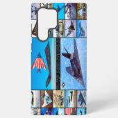 F-117 NIGHTHAWK MONTAGE SAMSUNG GALAXY HOESJE (Achterkant)