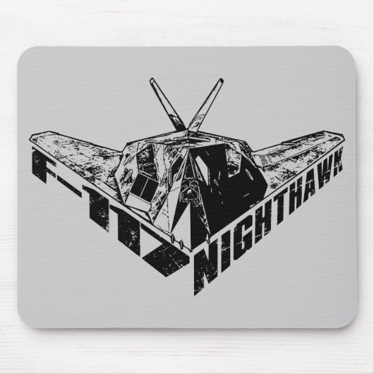 F-117 Nighthawk Mousepad Muismat (Voorkant)