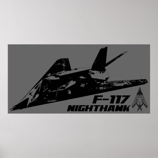 F-117 Nighthawk Poster (Voorkant)