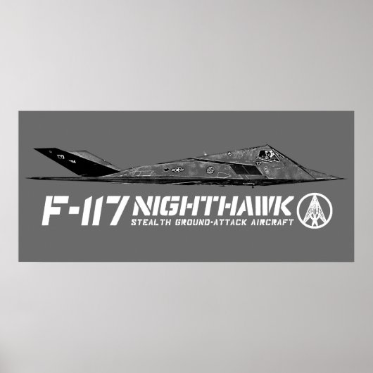 F-117 Nighthawk Poster (Voorkant)