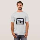 F-117 Nighthawk stealth bommenwerper T-shirt (Voorkant volledig)