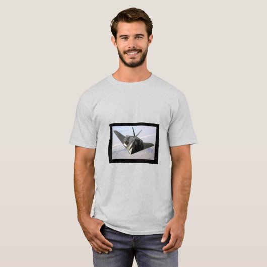 F-117 Nighthawk stealth bommenwerper T-shirt (Voorkant volledig)