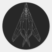 F-117 Sticker (Voorkant)